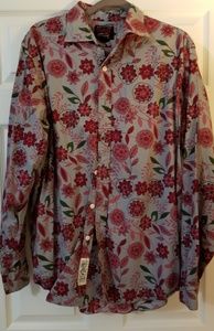 Colorful Daniel Cremeux men's shirt XXL